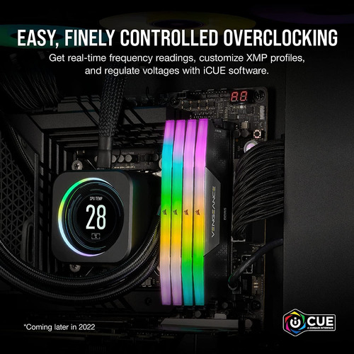 Corsair Vengeance Rgb Ddr5 Ram 32gb (2x16gb) 6400mhz Cl36...