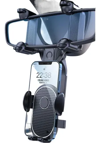 Soporte Holder Celular Espejo Retrovisor Carro 360 Rotación