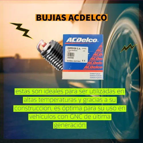 Bujia Acdelco 19347309 Ford Escort 1.6 Gl