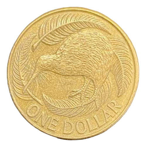 Nueva Zelanda - 1 Dolar - Año 1991 - Km #78 - Oceanía - Kiwi