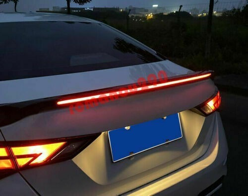 Nissan Sentra 2020+ Nuevo Alerón Trasero Abs Con Luz Led