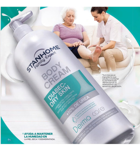 Body Cream Diabec Dry Skin Stanhome 930ml Original S/a