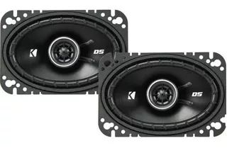 Bocinas Kicker Dsc460 43dsc4604 2v 4x6 Pulgadas 120w 30w Rms Color Negro