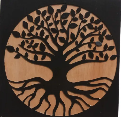 comprar Cuadro Decorativo Árbol De La Vida En Madera