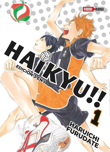 Manga Haikyu Edicion 3 En 1 Tomo 01 - Mexico
