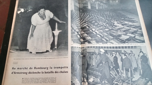 París Match 342 Hitler Mussolini Margarita Israel 1955 29/10 (Usado)