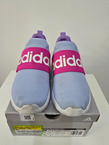 Zapatillas Adidas Lite Racer Adapt 4.0 Excelentes Niña T32 (Usado)