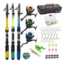 Comprar Kit De Pesca Completo Dharma 3 Varas+molinetes+acessórios