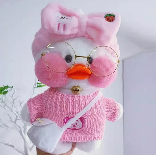 Imagen 6 de 9 de Peluche Lalafanfan De 30 Cm Incluye Outfit