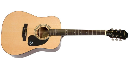 Guitarra EpiPhone Acústica Dr-100 Natural Envío Gratis Cuota