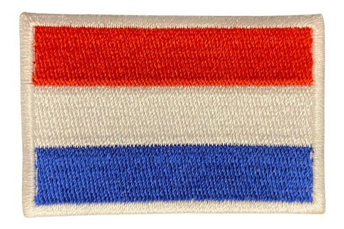 Parche Bordado Bandera Holanda - Para Mochila - Campera