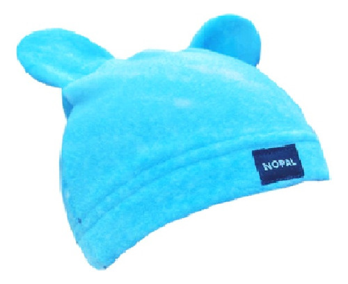 Gorro Micro Polar Osito Nopal Termico Abrigo Niños - Olivos