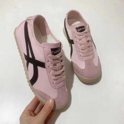 Zapatos Forrest Gump De Moda Para Mujer 2025, Nuevos Zapatos Planos De Color Rosa Para Verano