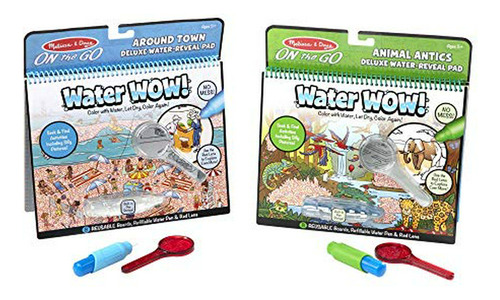Water Wow: Viaje Y Pinta Con Agua - 2 Pack