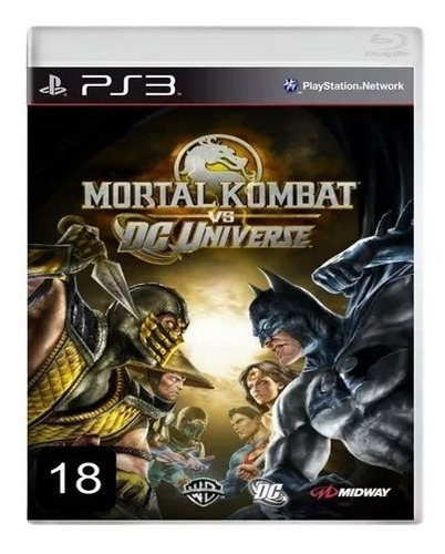 Mortal Kombat Vs Dc Universe Ps3 Midia Fisica