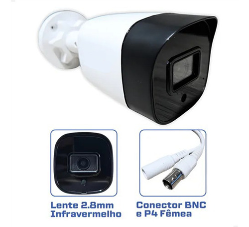 Kit 6 Câmeras Importada Seg. Ahd, Dvr 1108-c Intelbras C/ Hd