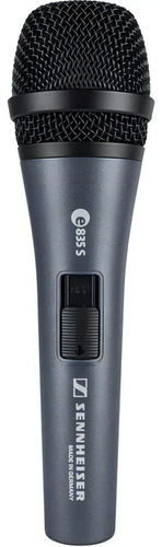 Microfone Sennheiser E835 S Com Botão On - Off - Nfiscal