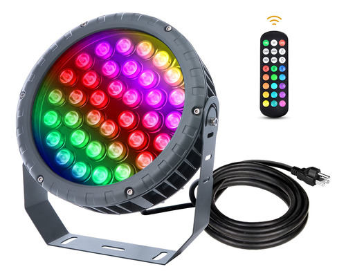 Atcd Lavadora Pared Led Cambio Color Rgbw Para Iluminacion