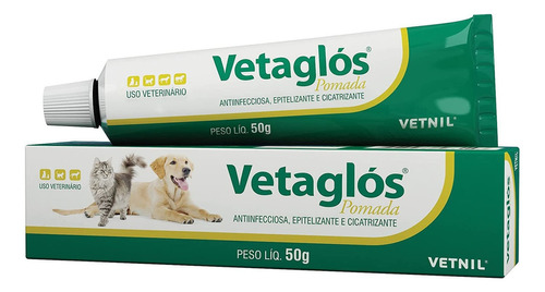 Vetaglos Pomada 50g - Vetnil