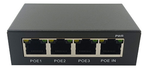 Extensor De Conmutador De Red Gigabit Poe Extender 100/1000