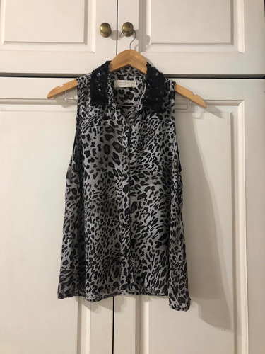 Camisa De Mujer Animal Print Marca Wanama