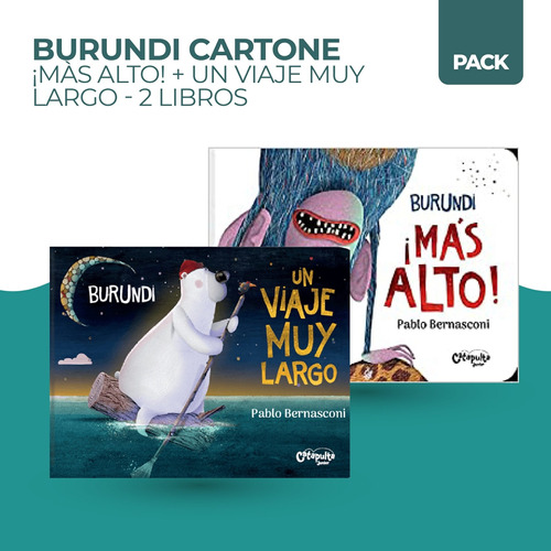 Pack Burundi 2 Libros En Cartoné - Pablo Bernasconi