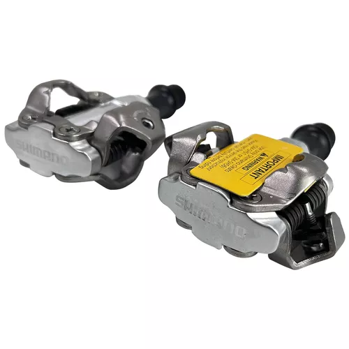 Pedales Pedal Para Bicicleta de Montaña SHIMANO M-520 Silver