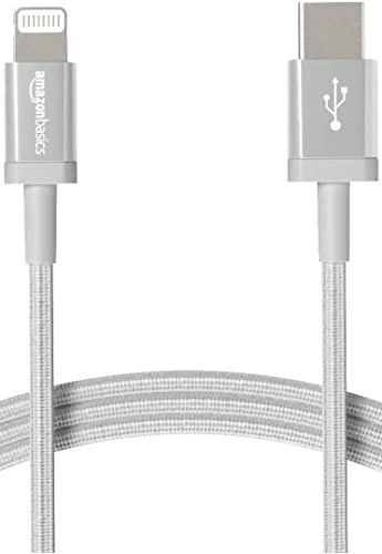 Amazon Basics Cable De Carga Usb-c Para Relámpago, Cable Tre