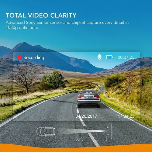 Anker Roav A1 Dash Cam - 1080p Fhd - Camara De Tablero