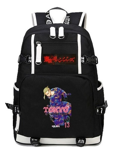 Mochila De Anime Tokyo Revengers, Mochilas Escolares, Bolsa Color 011