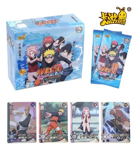 Cards Naruto Kayou Box Com 30 Envelopes (150 Cards) T2 W3