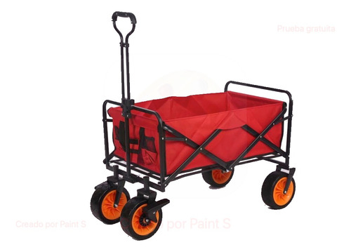 Carrito Plegable Multiusos También Cesta Navideña