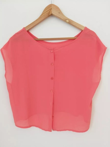 Blusas, Remeras, De Gasa Con Botones Fiesta, Summer Verano