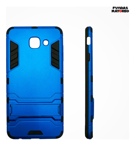 Funda Iron Para Samsung Galaxy J7 Max Carcasa Antishock Azul