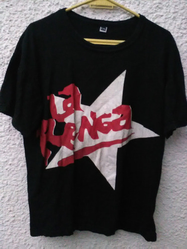 Camiseta Negra La Renga Talle Xl.
