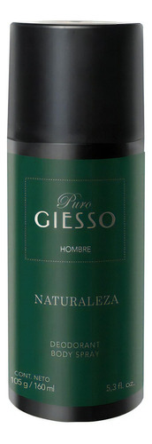 Desodorante Hombre Giesso Naturaleza 160ml