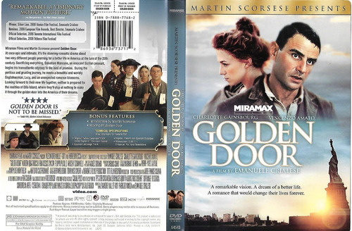 Golden Door Dvd Nuovomondo Charlotte Gainsbourg Vincenzo Ama | MercadoLibre