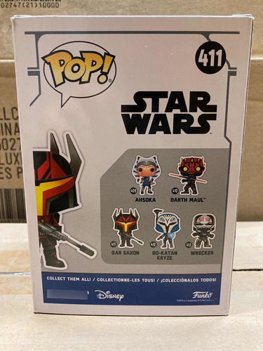 Gar Saxon 411 Star Wars Clone Wars Funko Pop Nuevo Luke