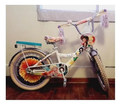 Bicicleta Monark Modelo Tinker Bell Aro 20 (Usado)