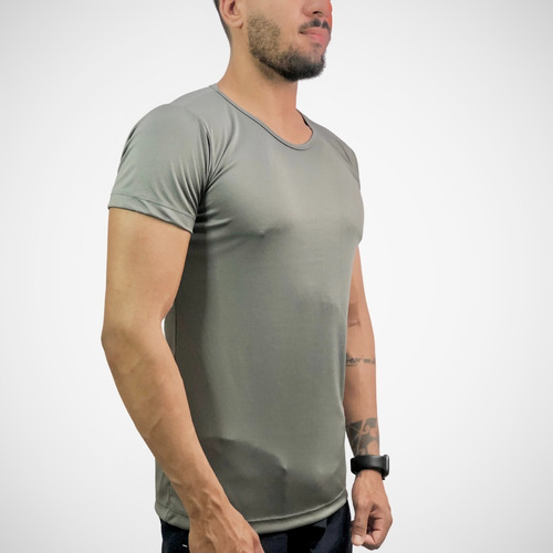 Imagem 8 de 9 de Kit 3 Camiseta Masculina Dry Fit