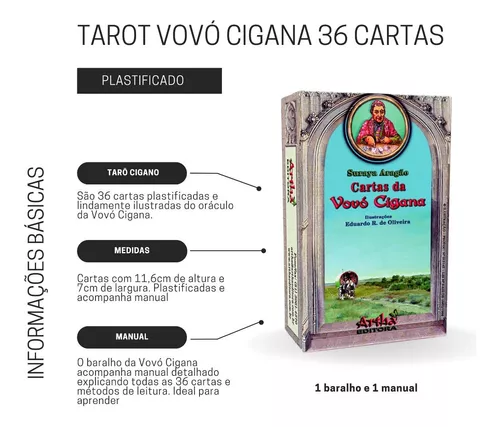 Manual Cartas Ciganas, PDF, Tarô