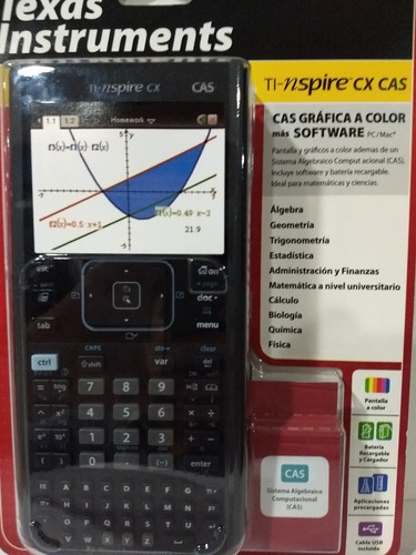 Calculadora Texas Instruments Ti Nspire Cx Cas Graficadora