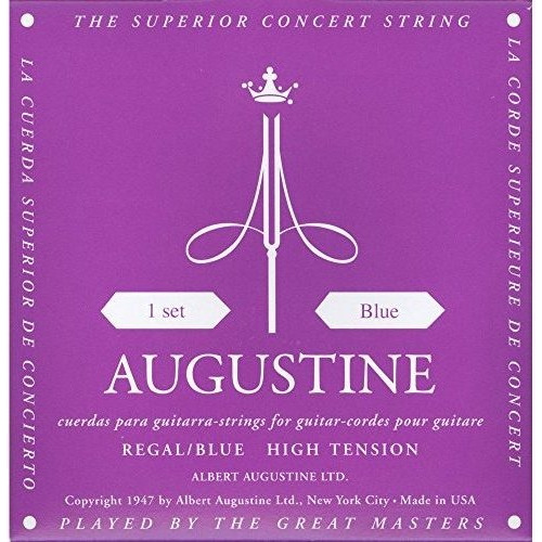 Augustine Augregalbluset Cuerdas Para Guitarra, Color A