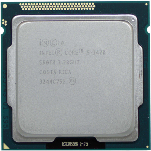 Procesador gamer Intel Core i5-3470 CM8063701093302 de 4 núcleos y  3.6GHz de frecuencia con gráfica integrada
