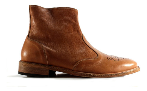 Bota Hombre Cuero Vacu Diseño Birmingham By Ghilardi