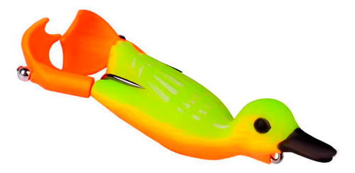 Señuelo Pato Helice 9 Cm 12 Grs Antienganche Tararira Pesca Color Amarillo
