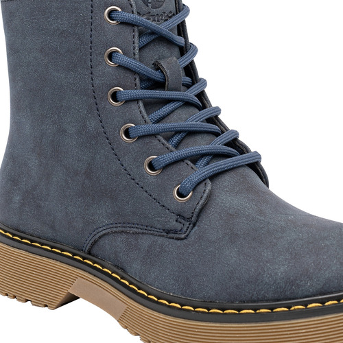 Botin Min Azul Bamboo