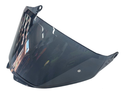 Visor Negro Para Casco Shaft Pro Series Mx370 Dv, Original.