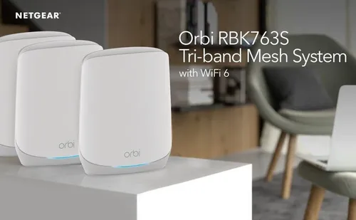 Sistema Netgear Orbi Wifi 6 Mesh - Ax5400