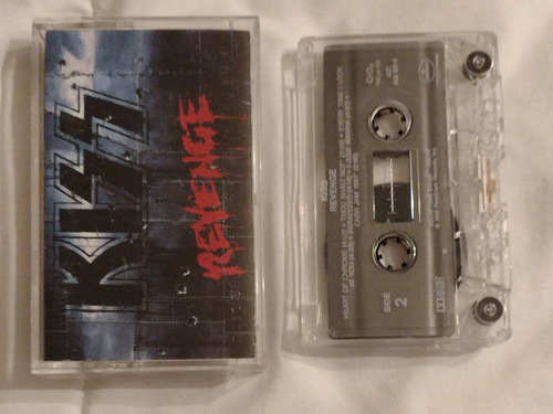 Kiss Revenge Cassette Usa Impecable